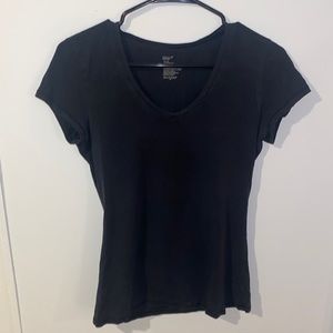 Black GAP Medium black basic V-Neck